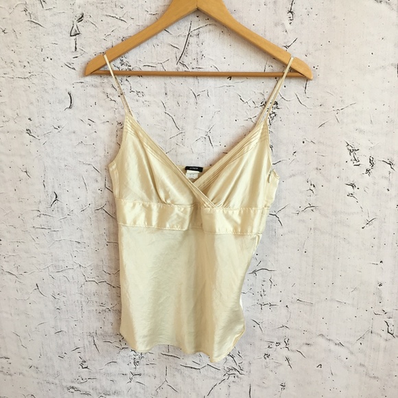 J. Crew Tops - J CREW CREAM SILK BLOUSE 4